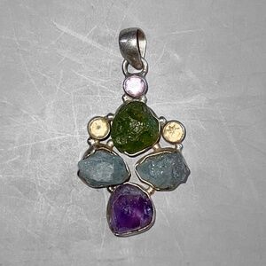 Raw Crystals Pendant